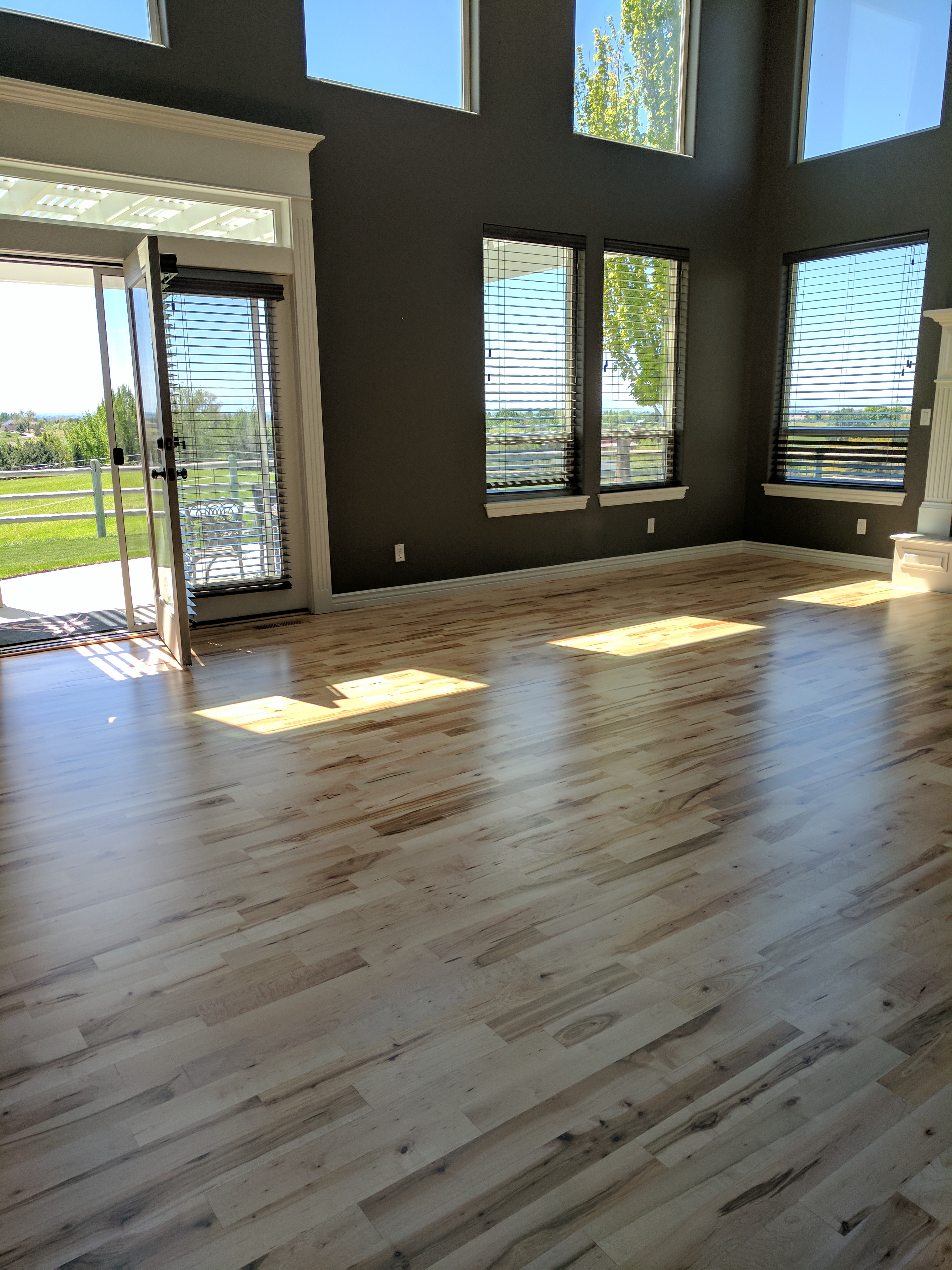 Maple Hardwood Refinish - A-MAX Floors